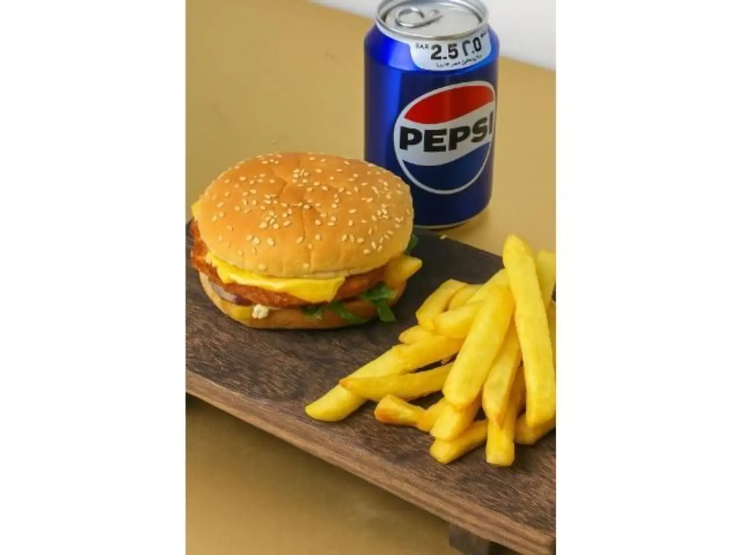 برجر دجاج مقلي