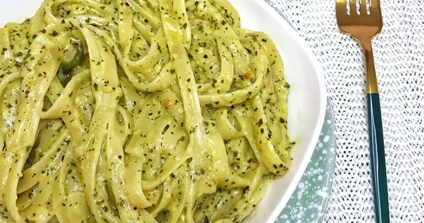 Fettuccine Pesto Chicken