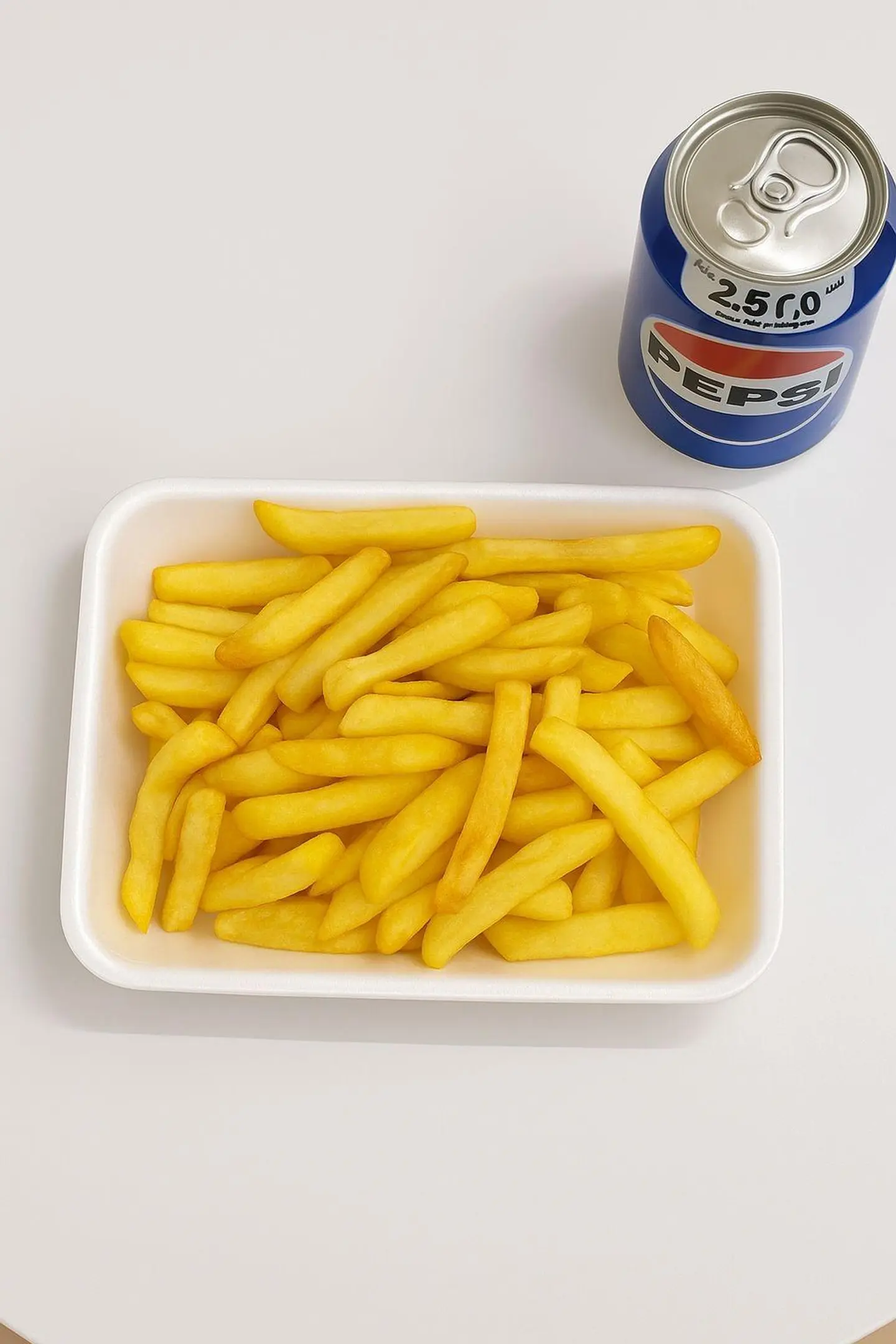 بطاطس مع كولا