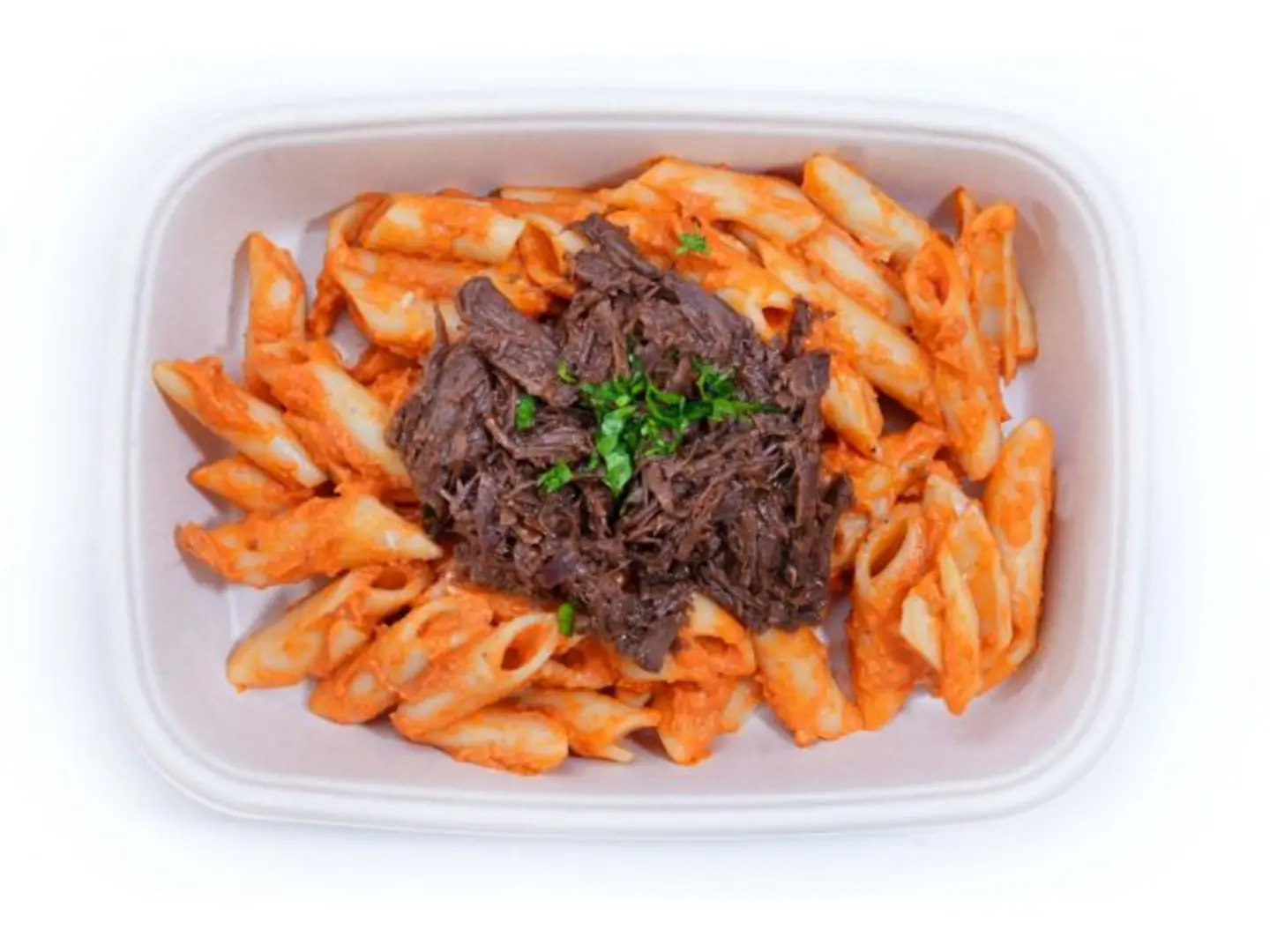 Pasta Beef & Pink Sauce