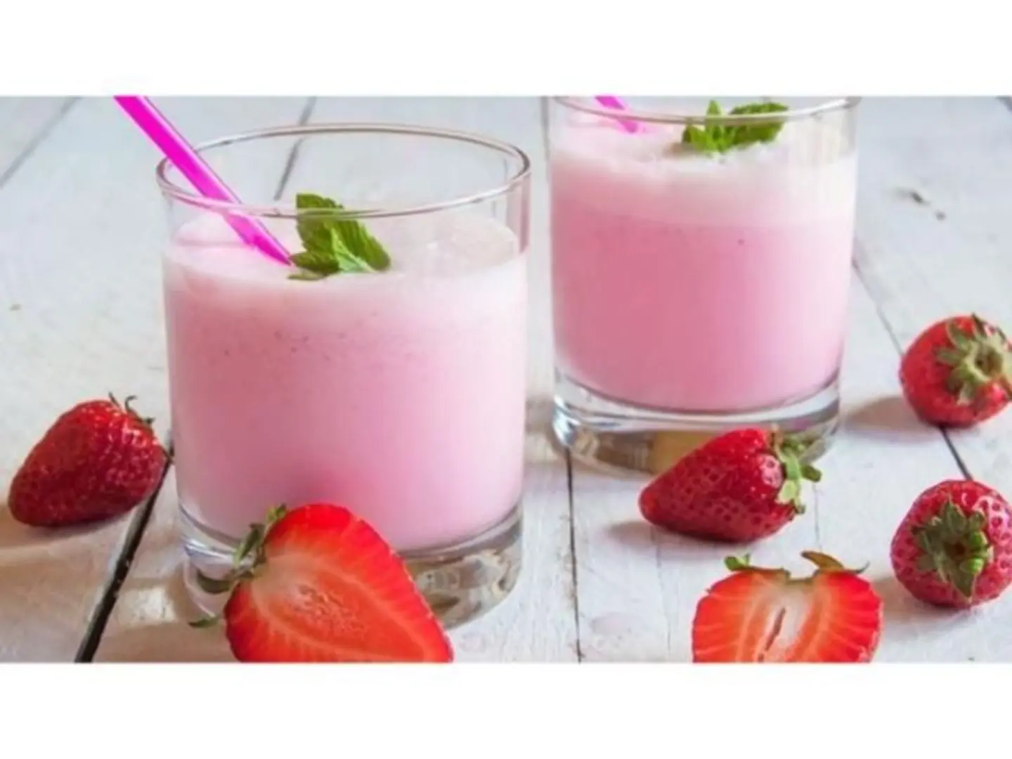 Strawberry And Melon Juice