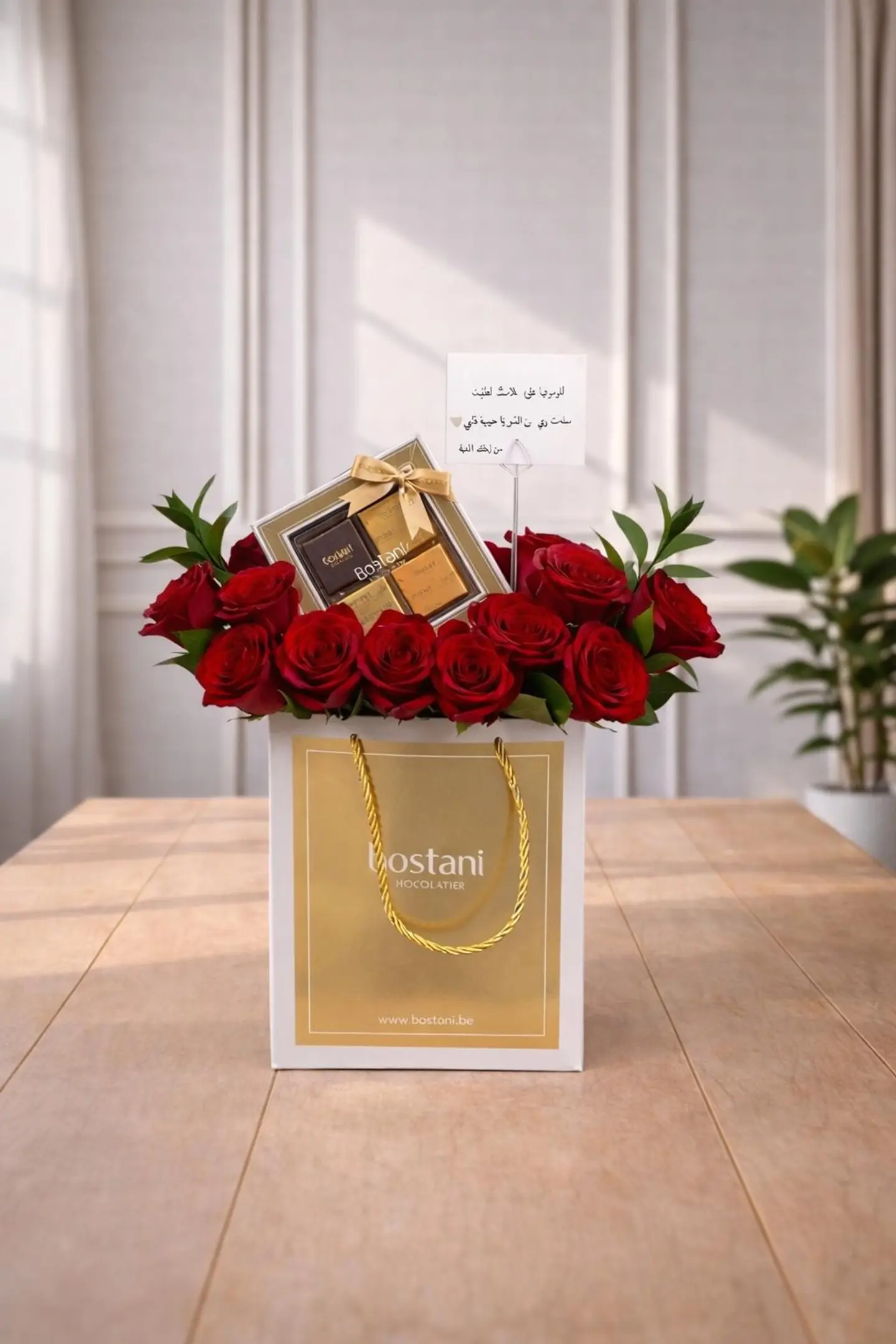 Rose With Bostani Chocolate 9