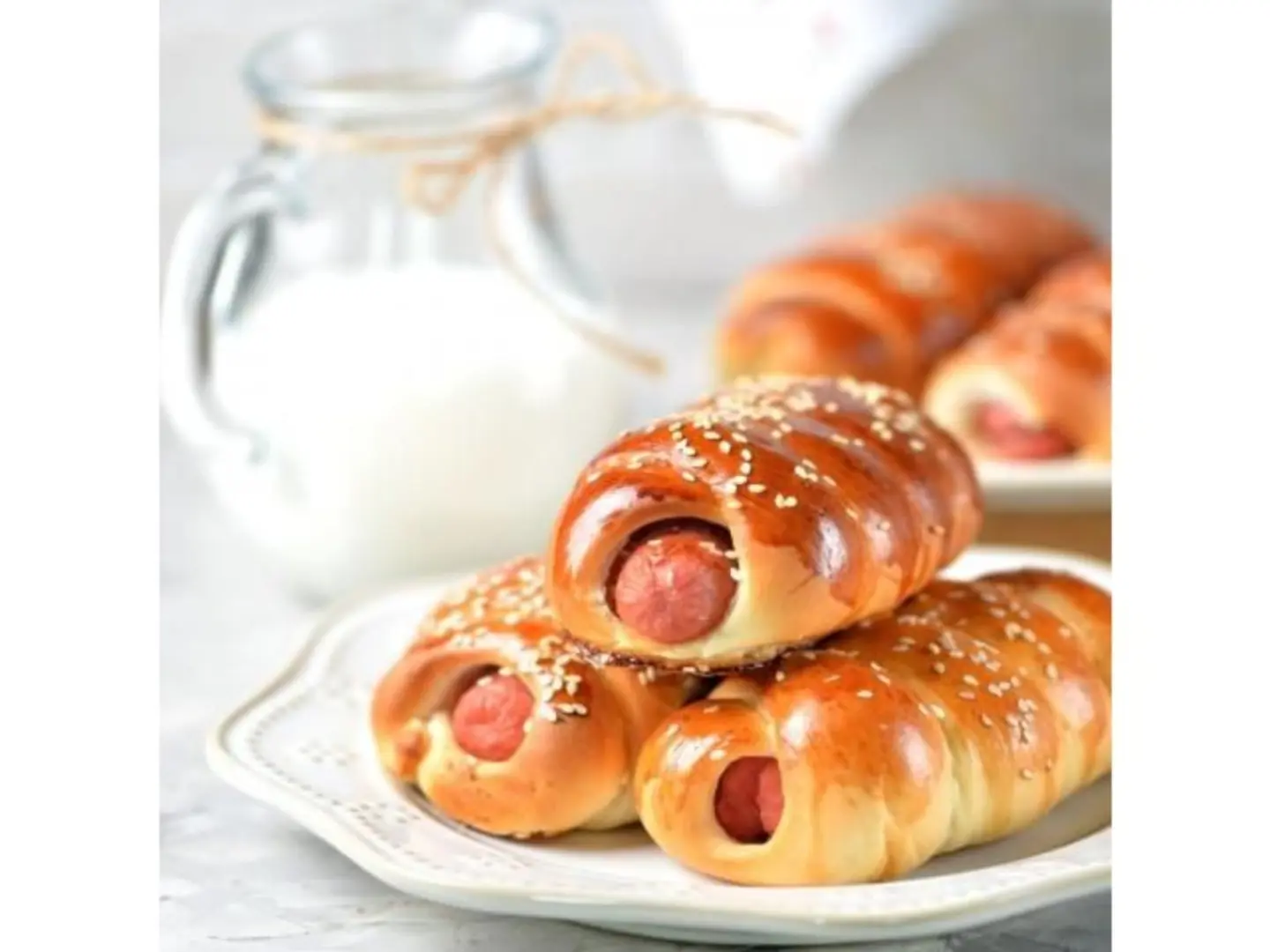 1 Piece Sausage Manqusha