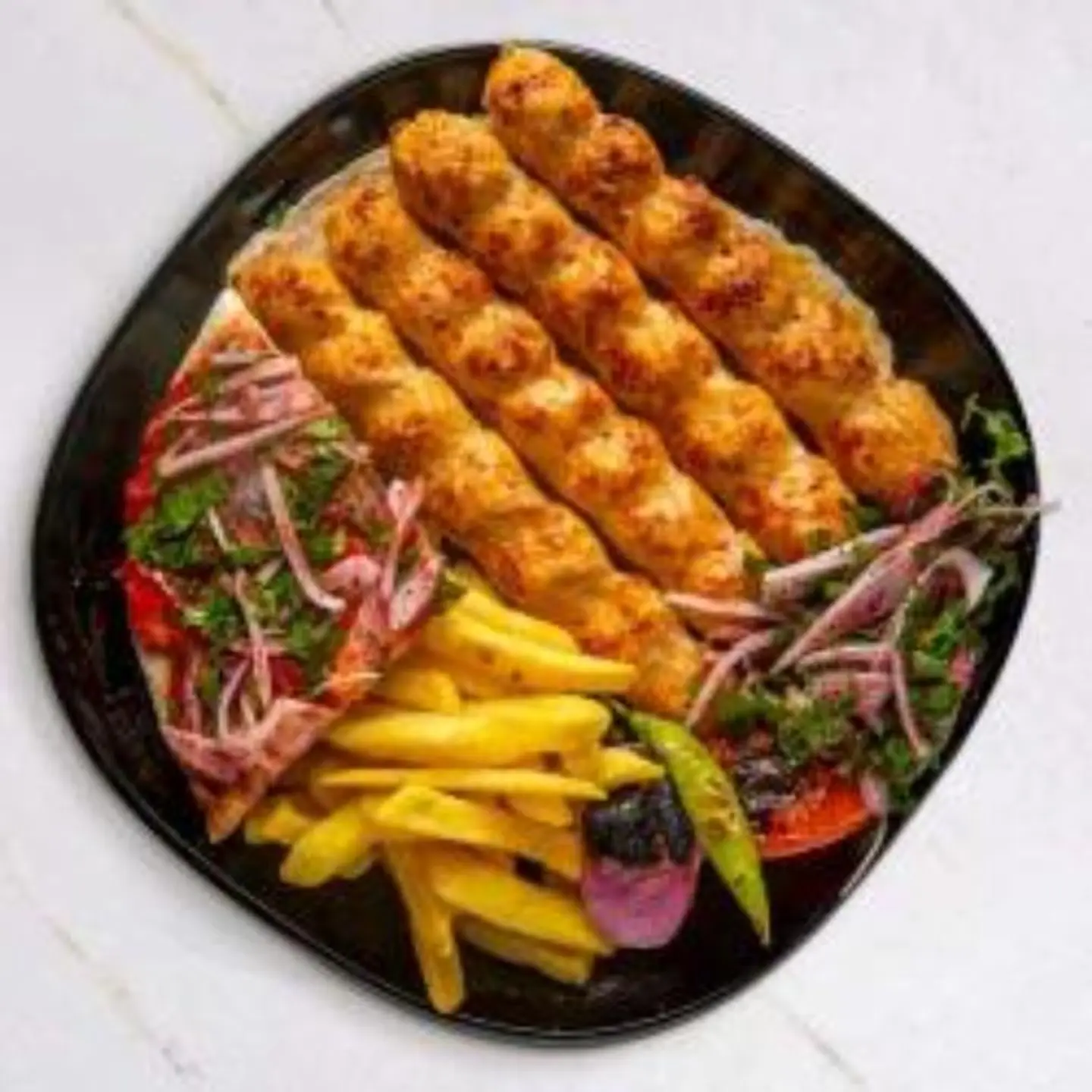 نص كيلو كباب دجاج