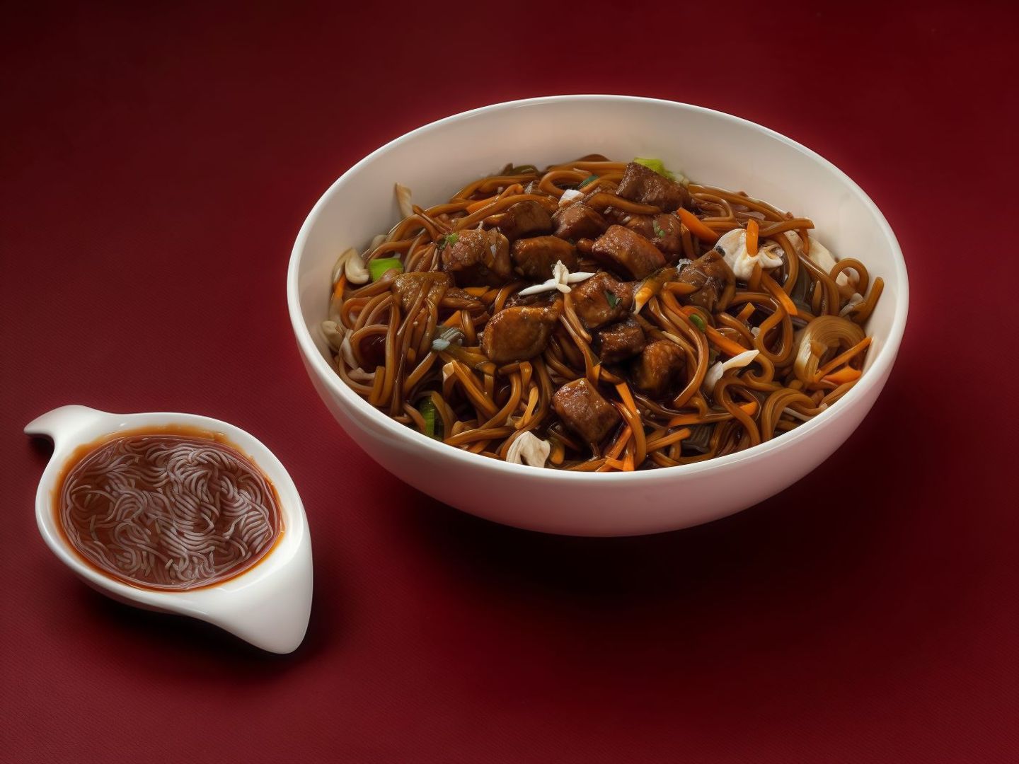 Chinese Noodles With Chicken