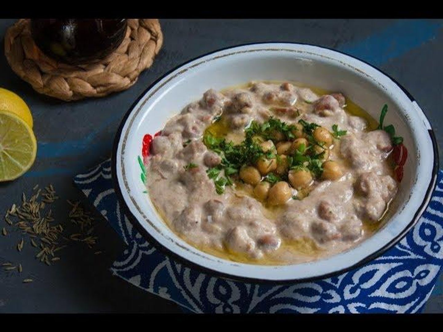 Hummus With Foul Platter