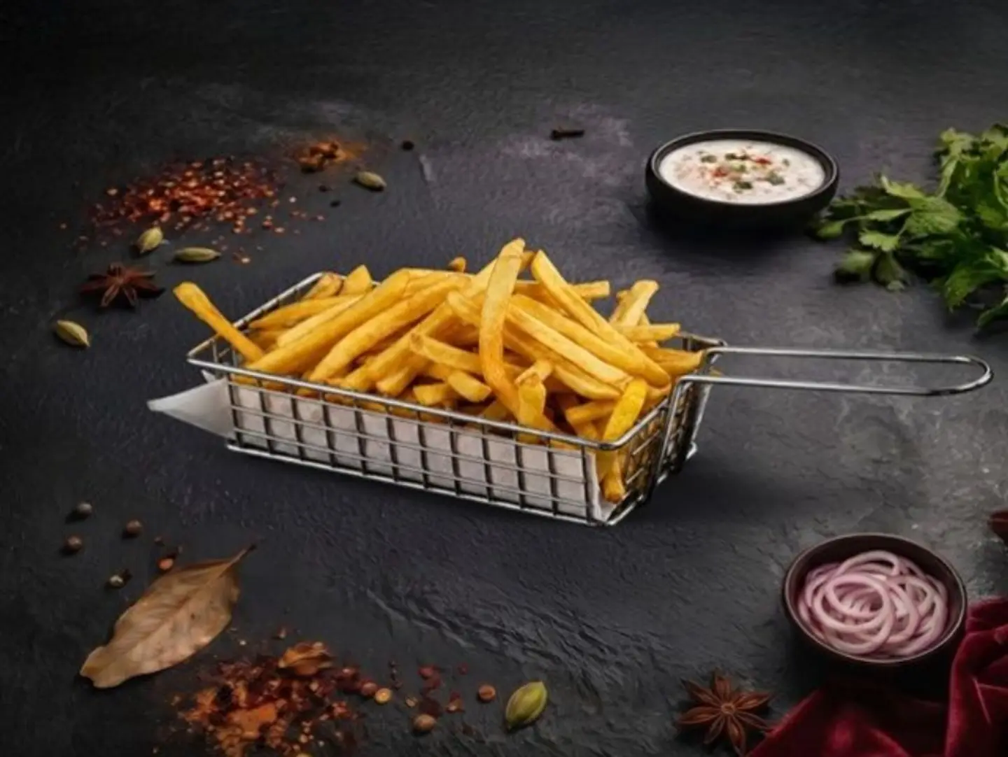 بطاطس مقليه