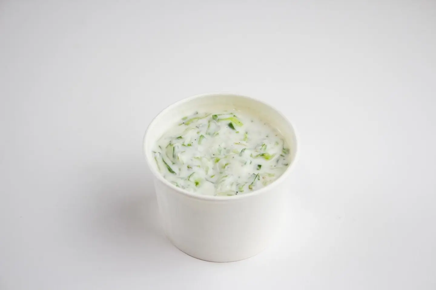 خيار مع اللبن