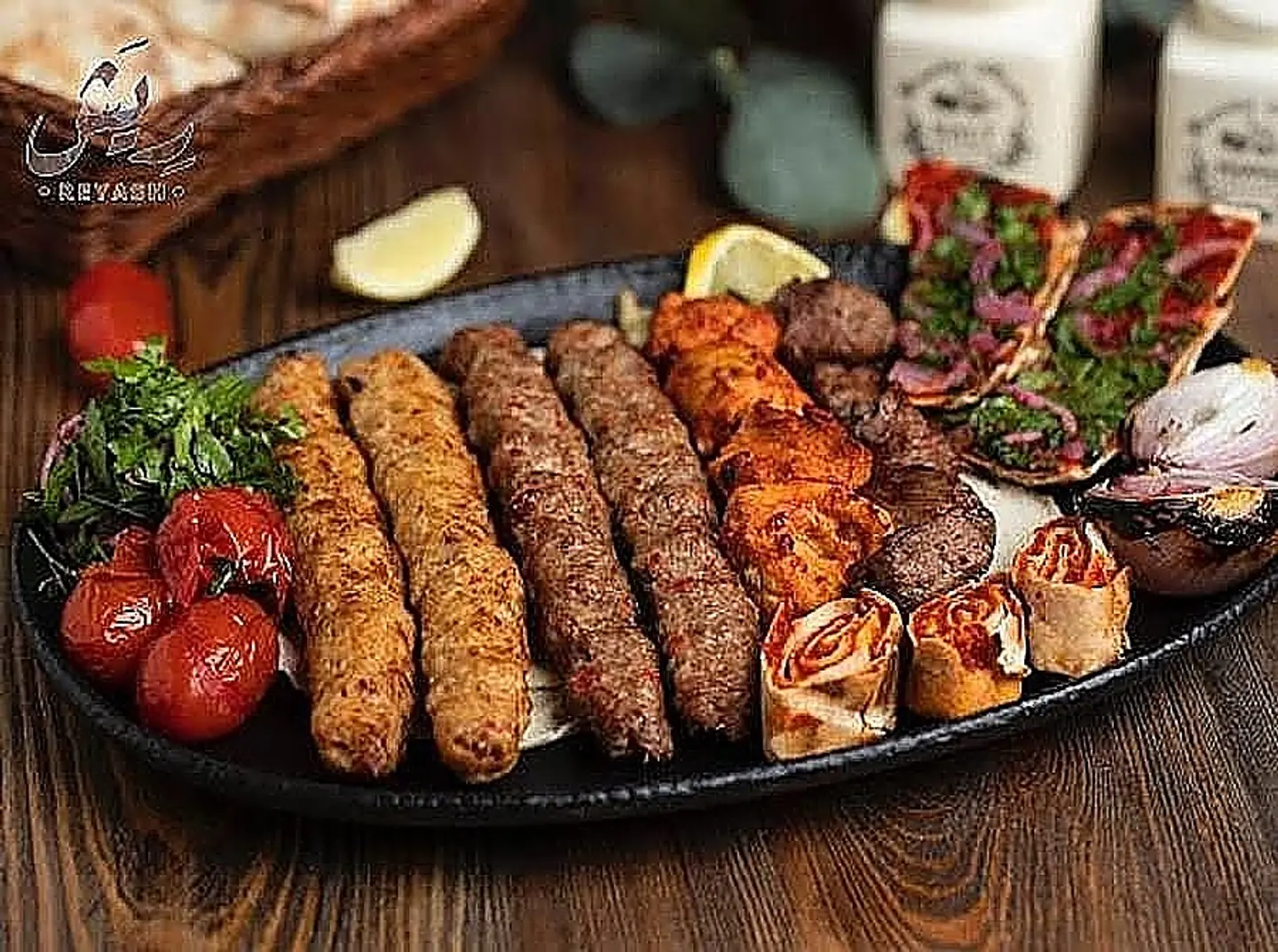 Mix Meat Kebab And Awsal