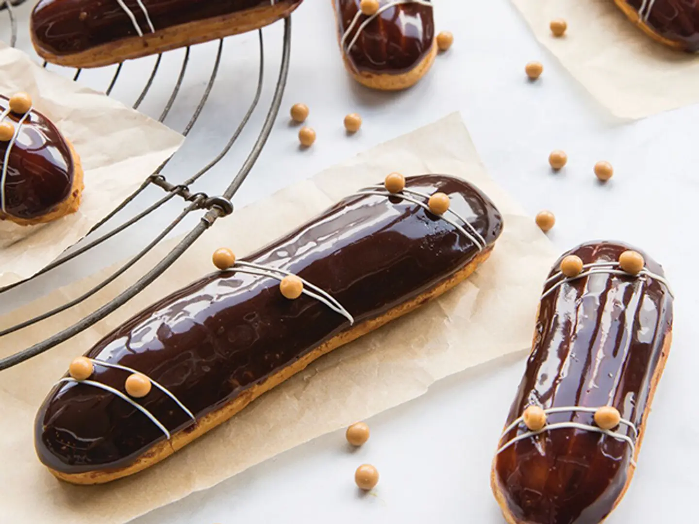 Valrhona Chocolate Eclair