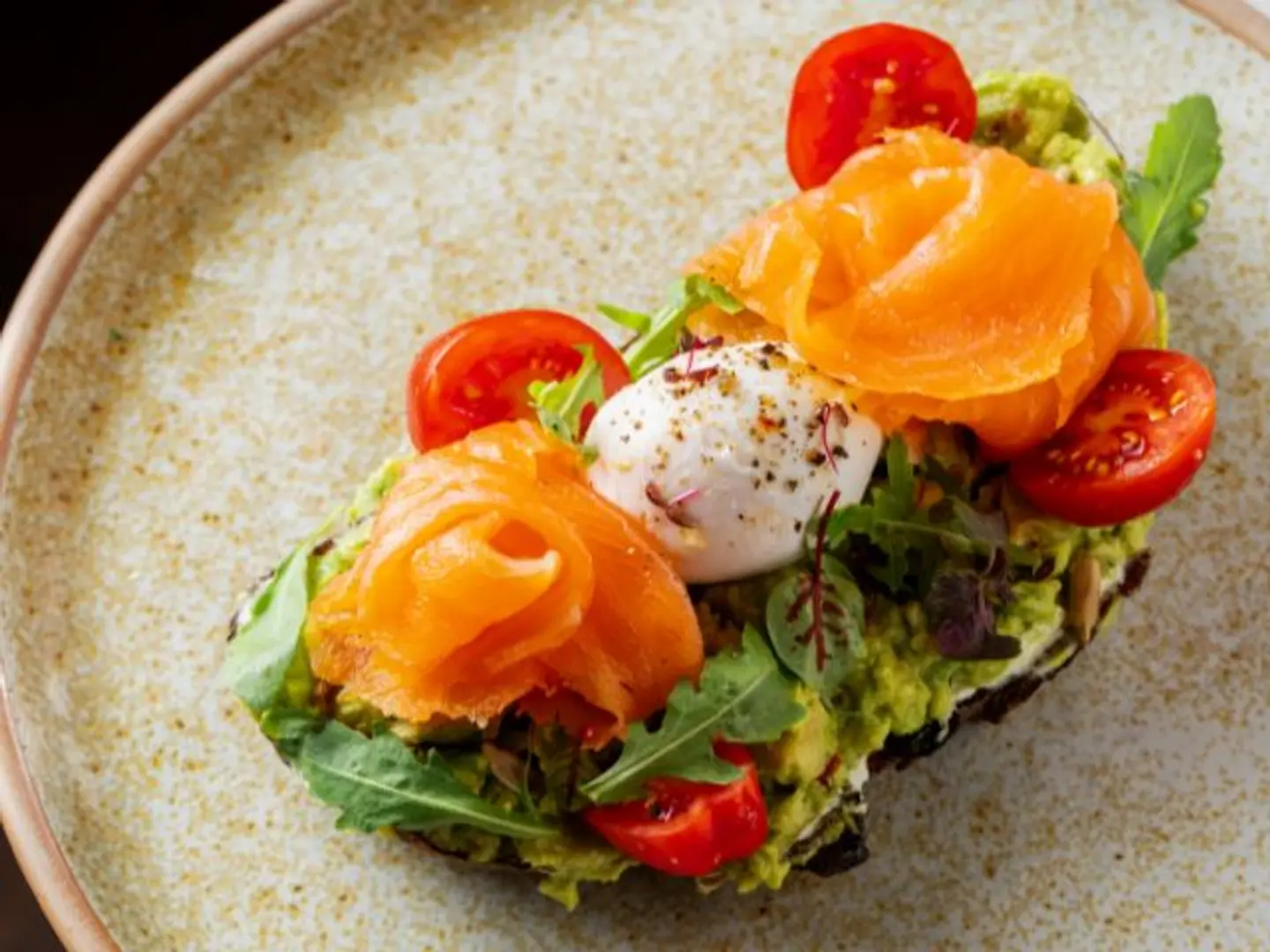 Royal Avocado Tartine