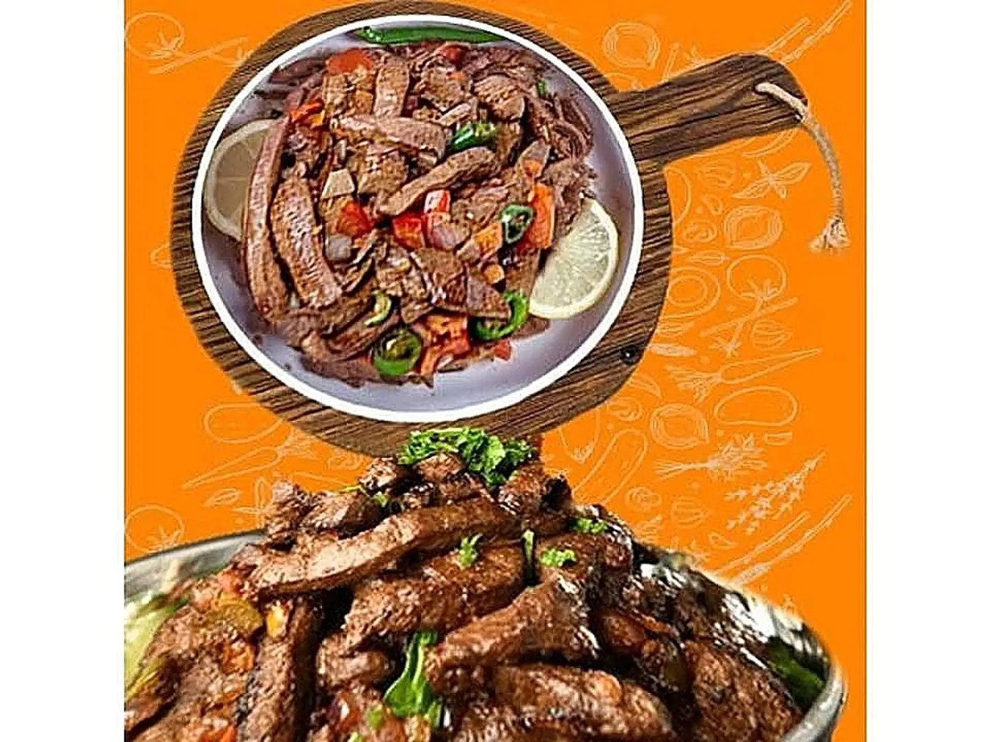 طبق كبدة