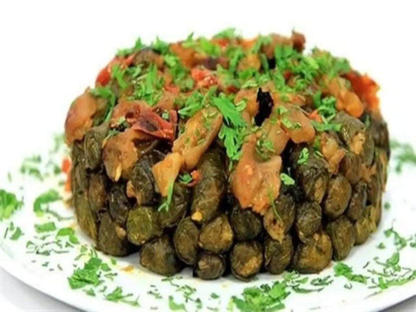 Tagine With Grape Leaves