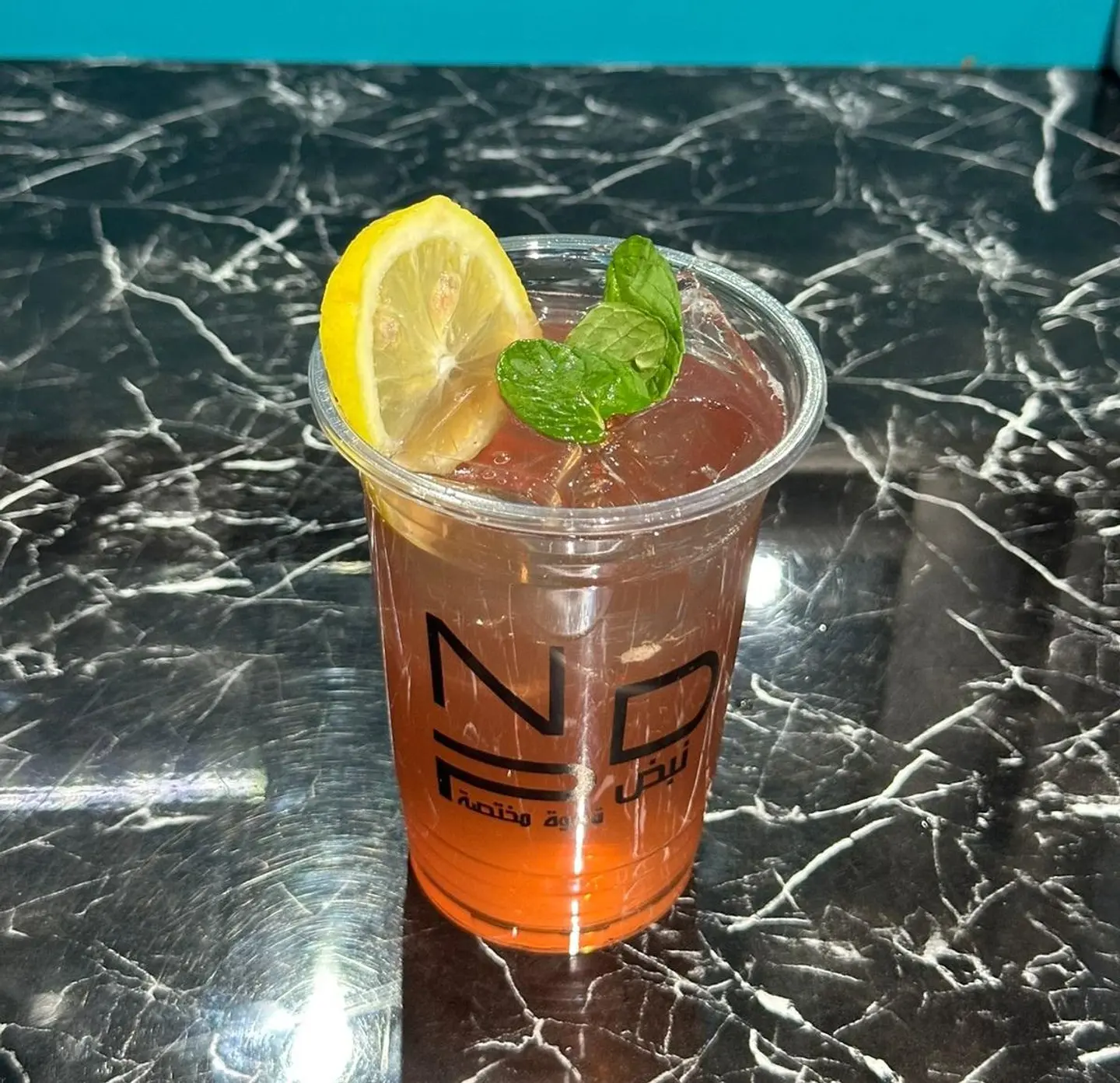 Iced Peach Tea