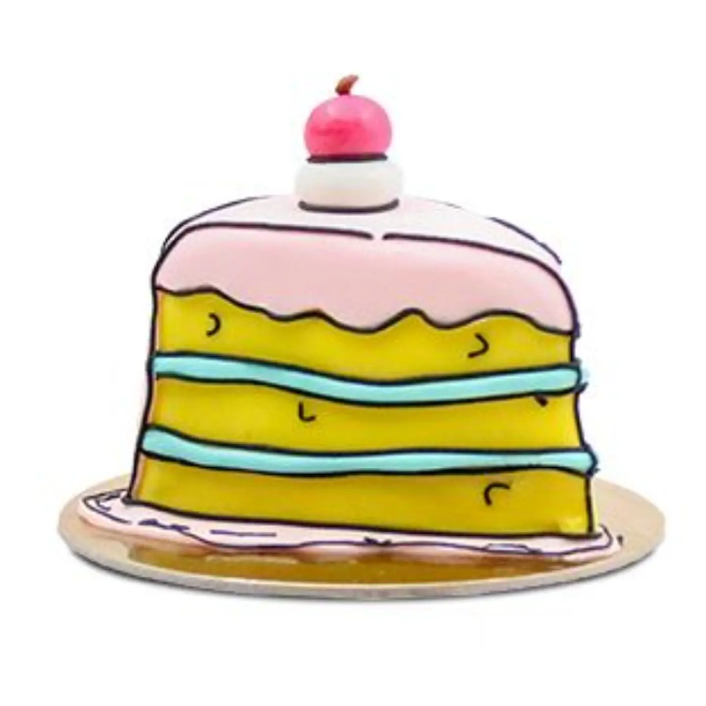 Comic Triangle Cake