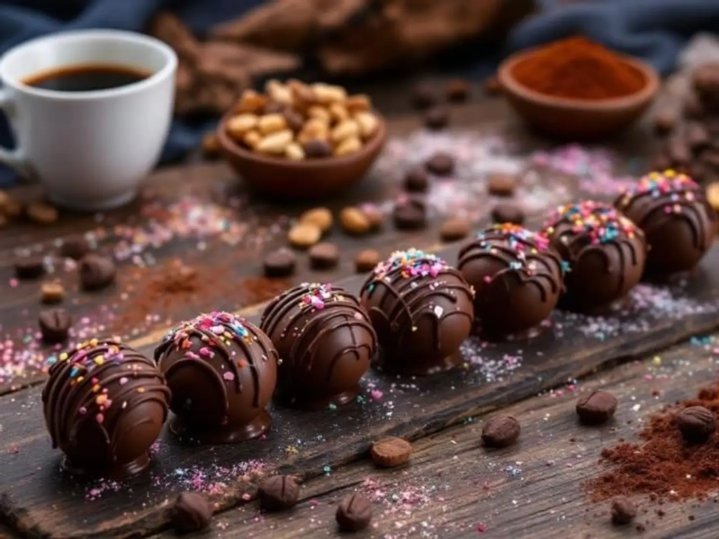 كرات شوكلاته