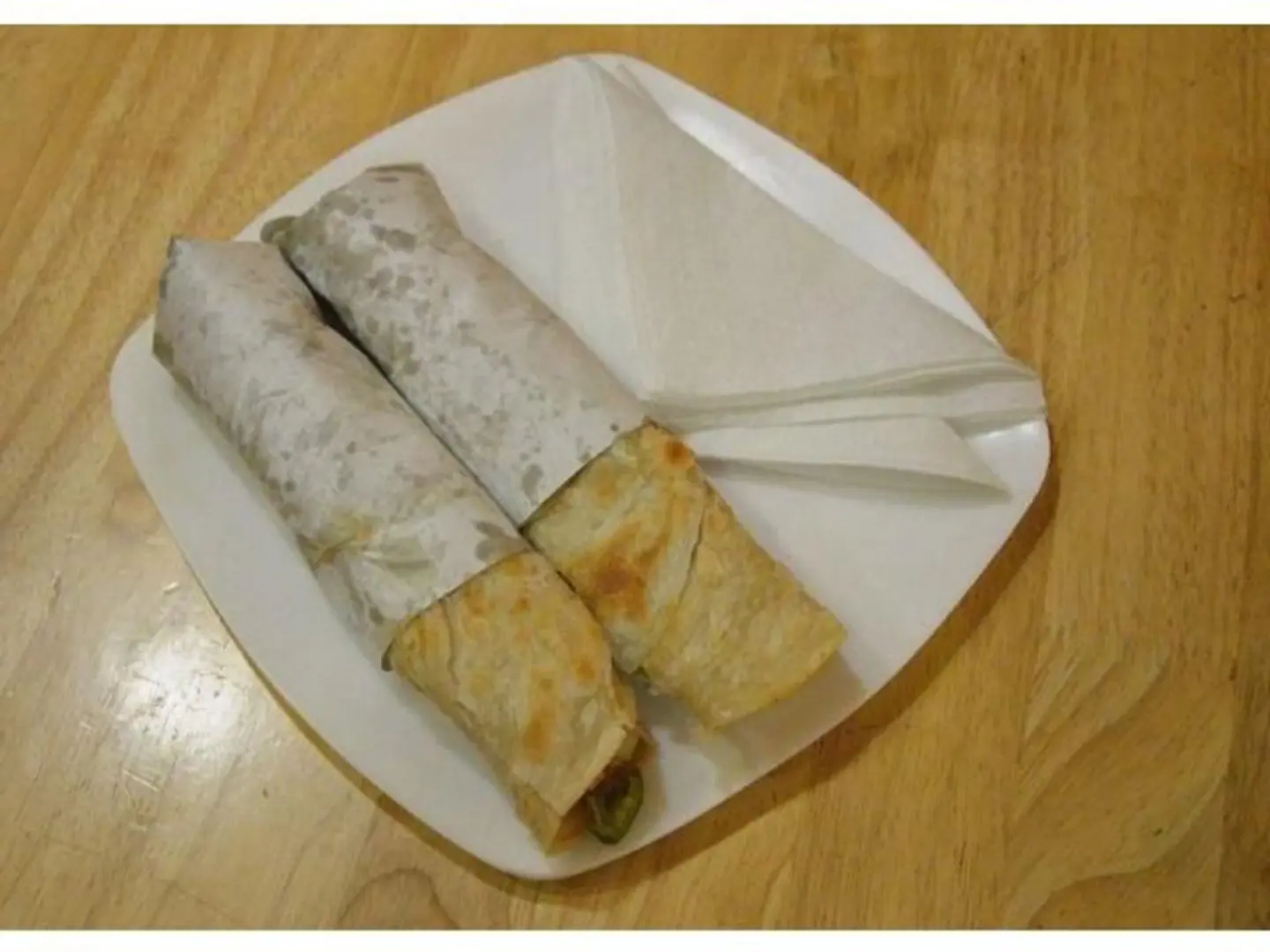 Chicken Malai Boti Roll With Mayonnaise And Garlic