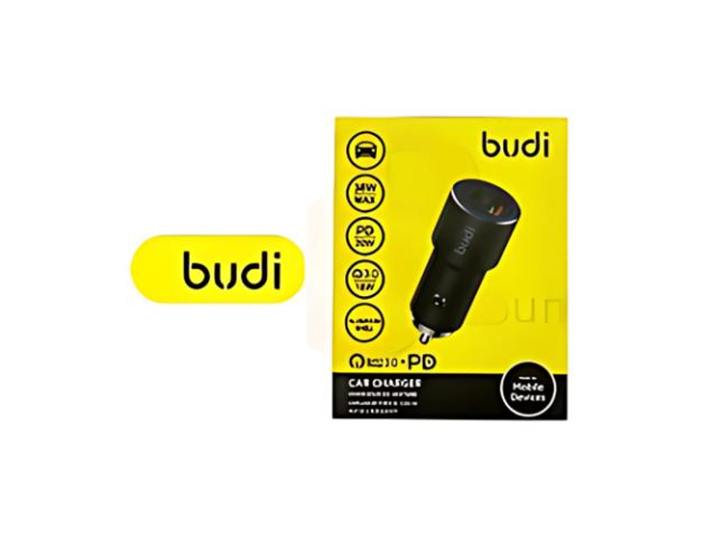 شاحن سيارة بود 38 واط -سي يو إس بي + يو إس بي