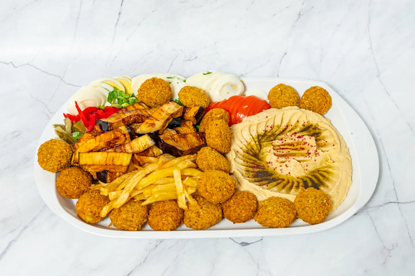 صحن فلافل - صغير