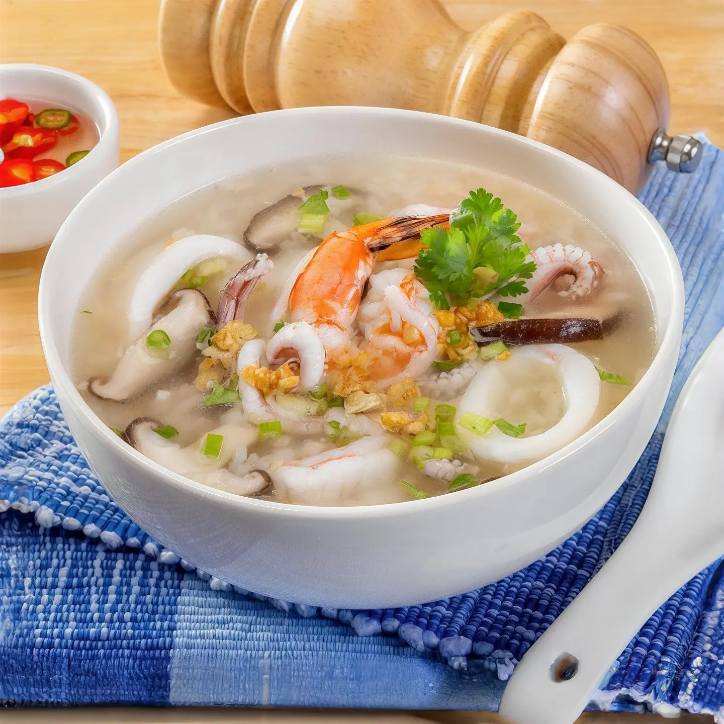 شوربة سي فود بدون كريمة