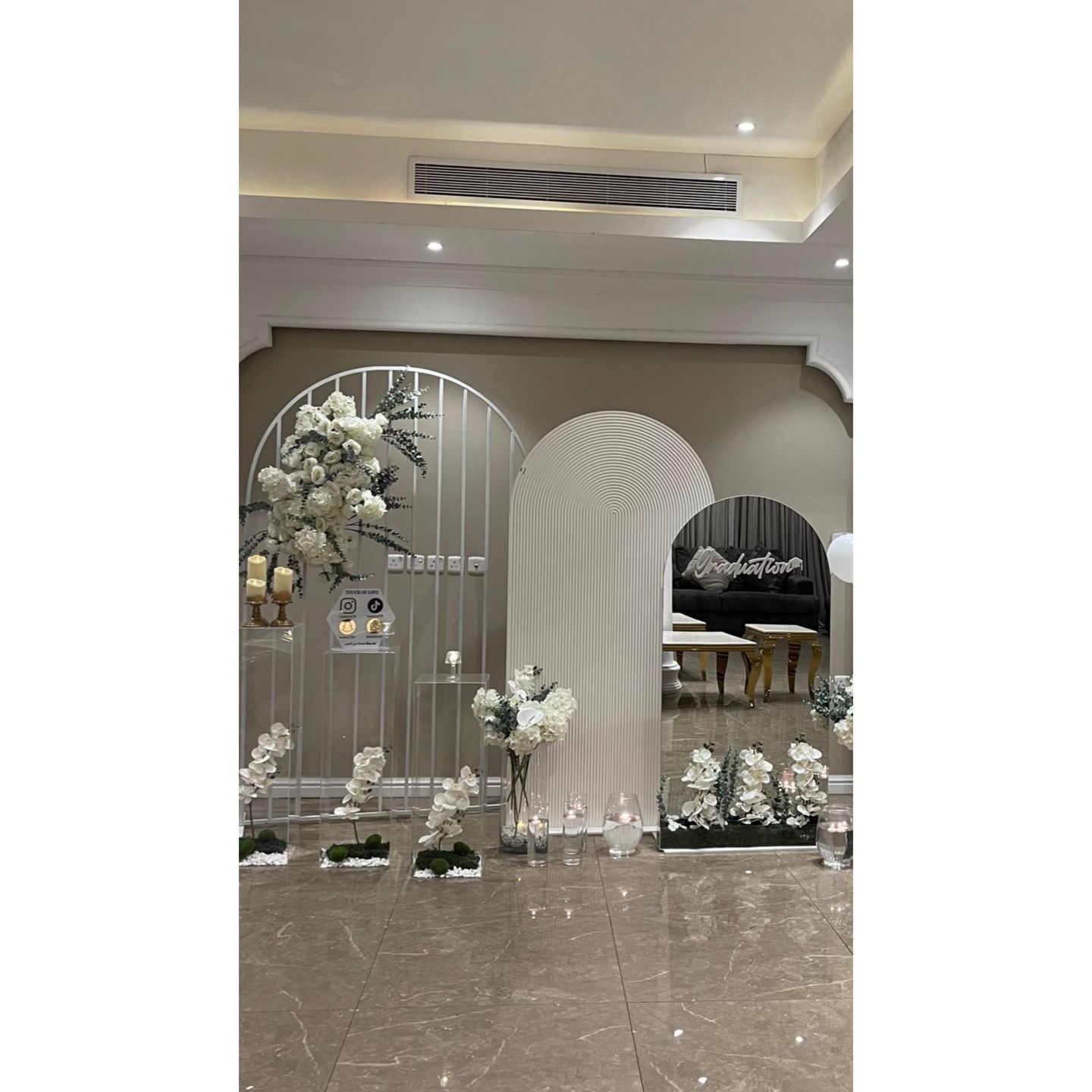 Artificial Flower Graduation Arrangement