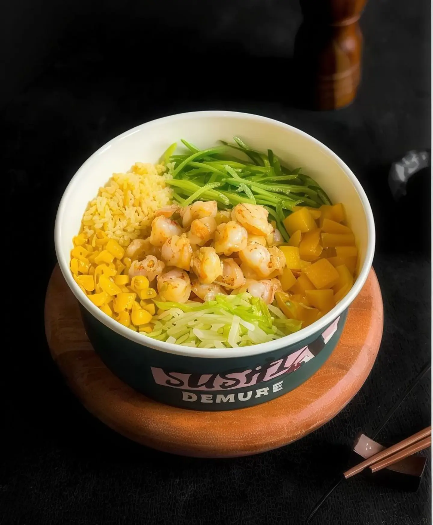 Sa La Shrimp Poke Bowl