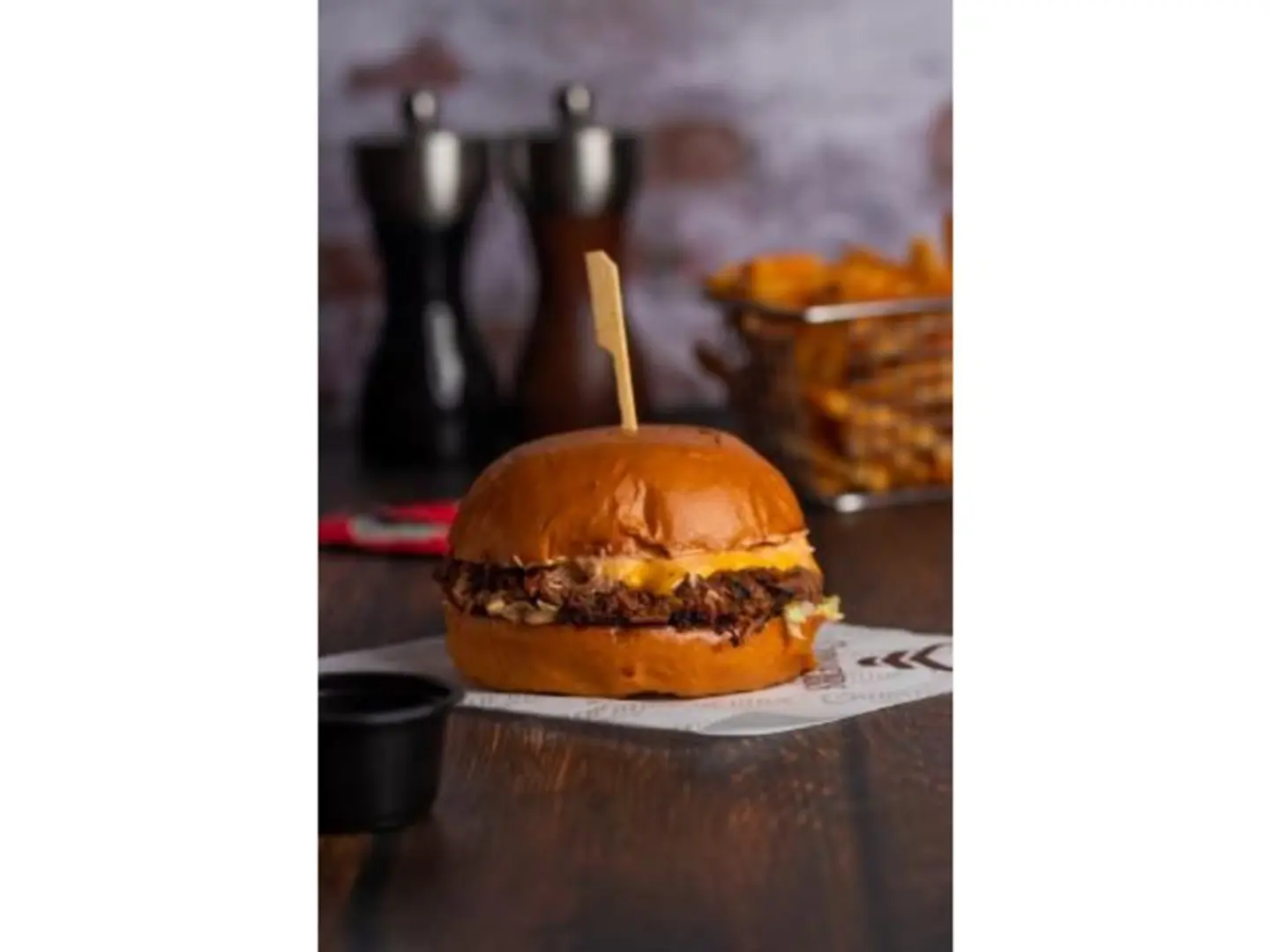 برجر البريسكت المدخن