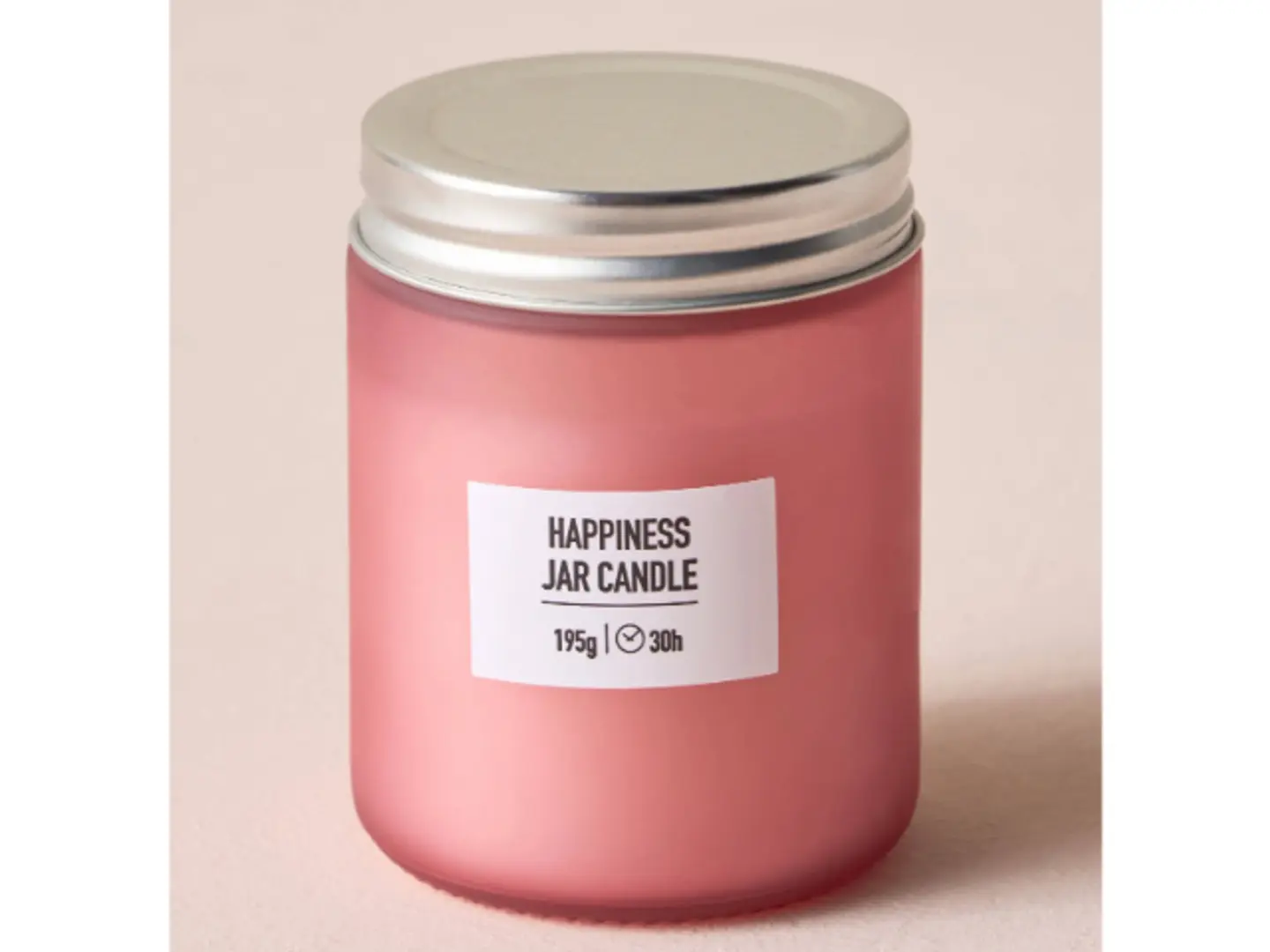 Pink Scented Candle