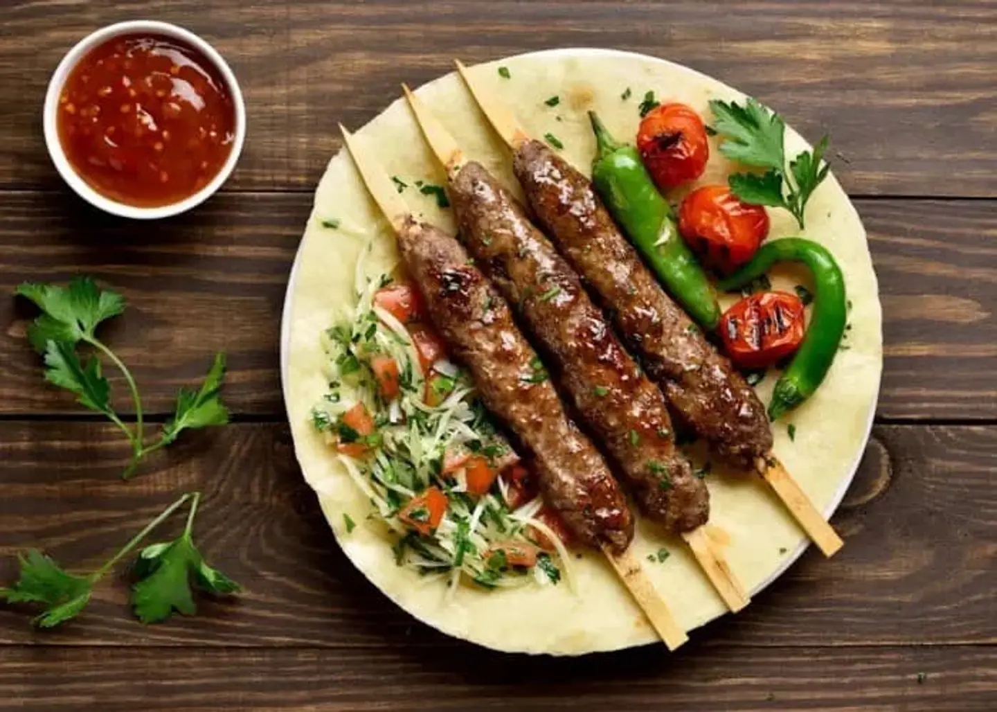 كباب تركي بالطماطم