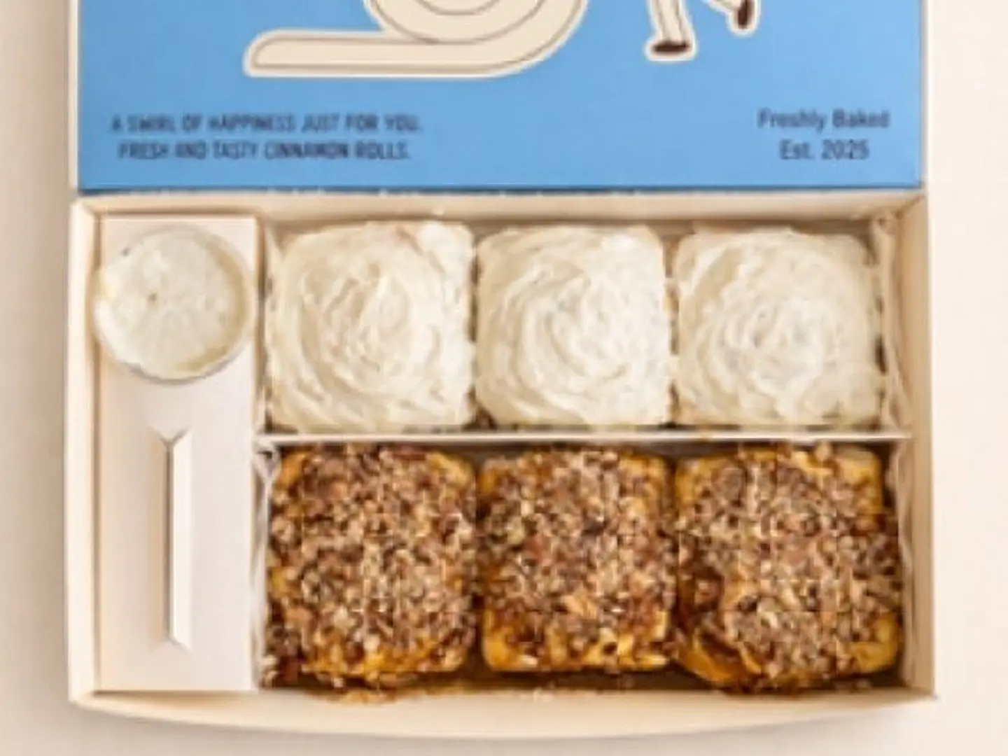 Assorted Cinnamon Rolls 6 Pieces