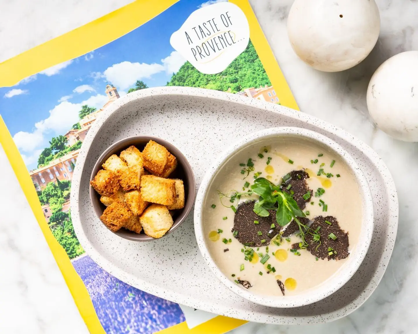 شوربة الفطر الكريمية