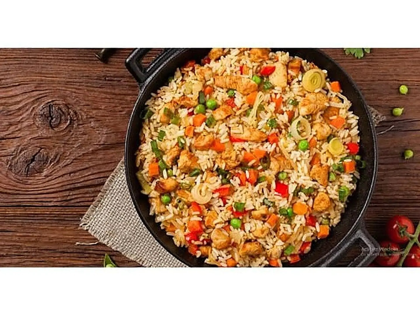 أرز صيني دجاج