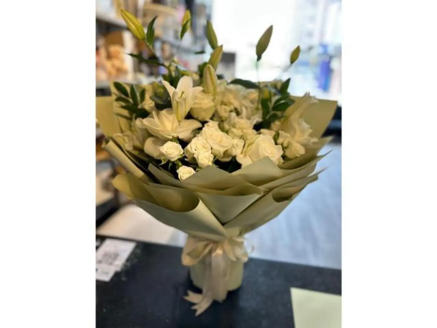 باقه ابيض جميله