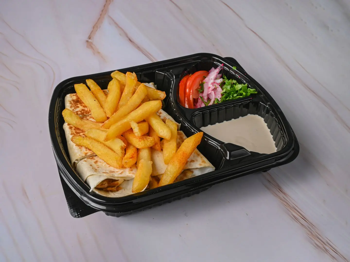 Double Arabic Beef Shawarma