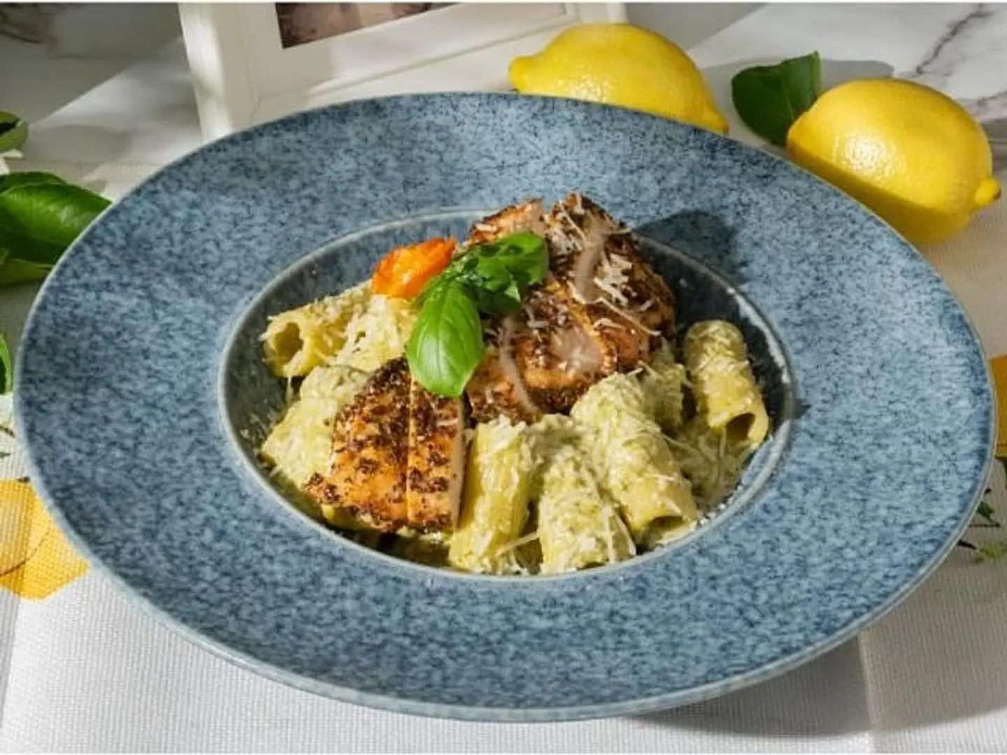 باستا بيستو بالدجاج