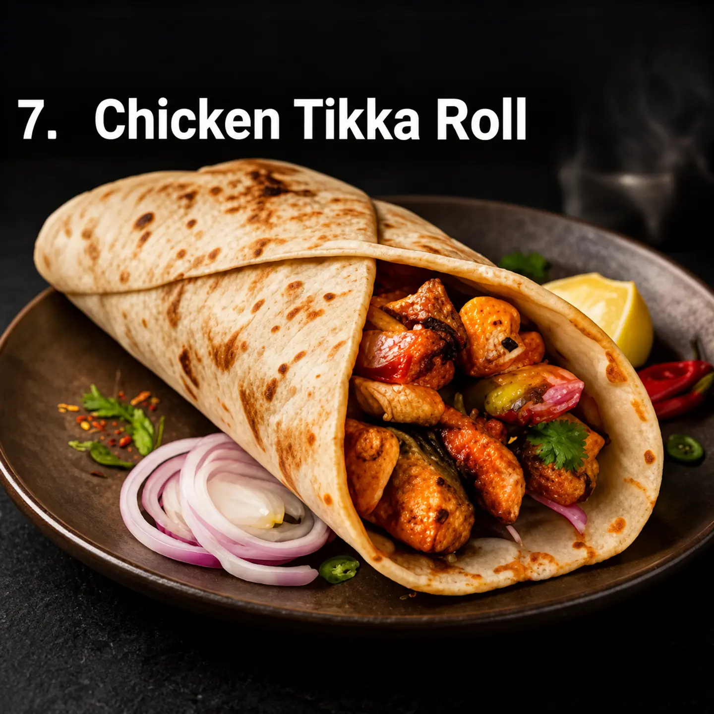 Chicken Tikka Roll