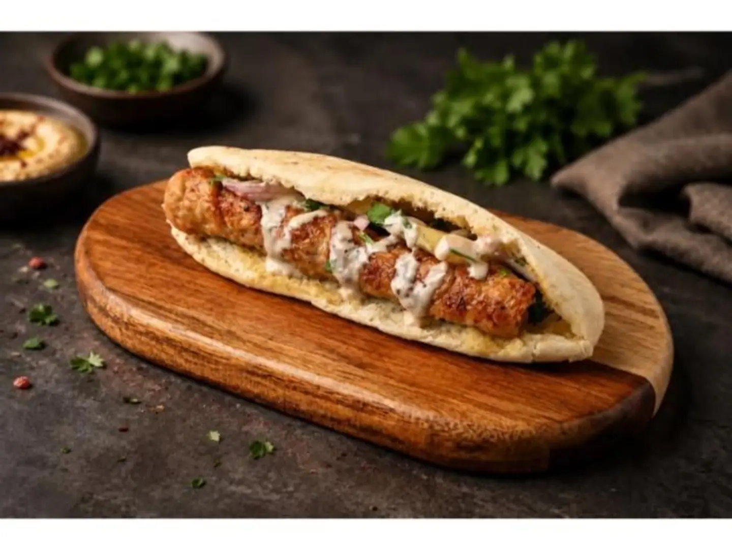 ساندوتش كباب دجاج