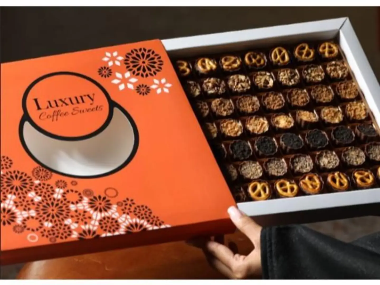 فن الشوكلاتة ورد مشكلة