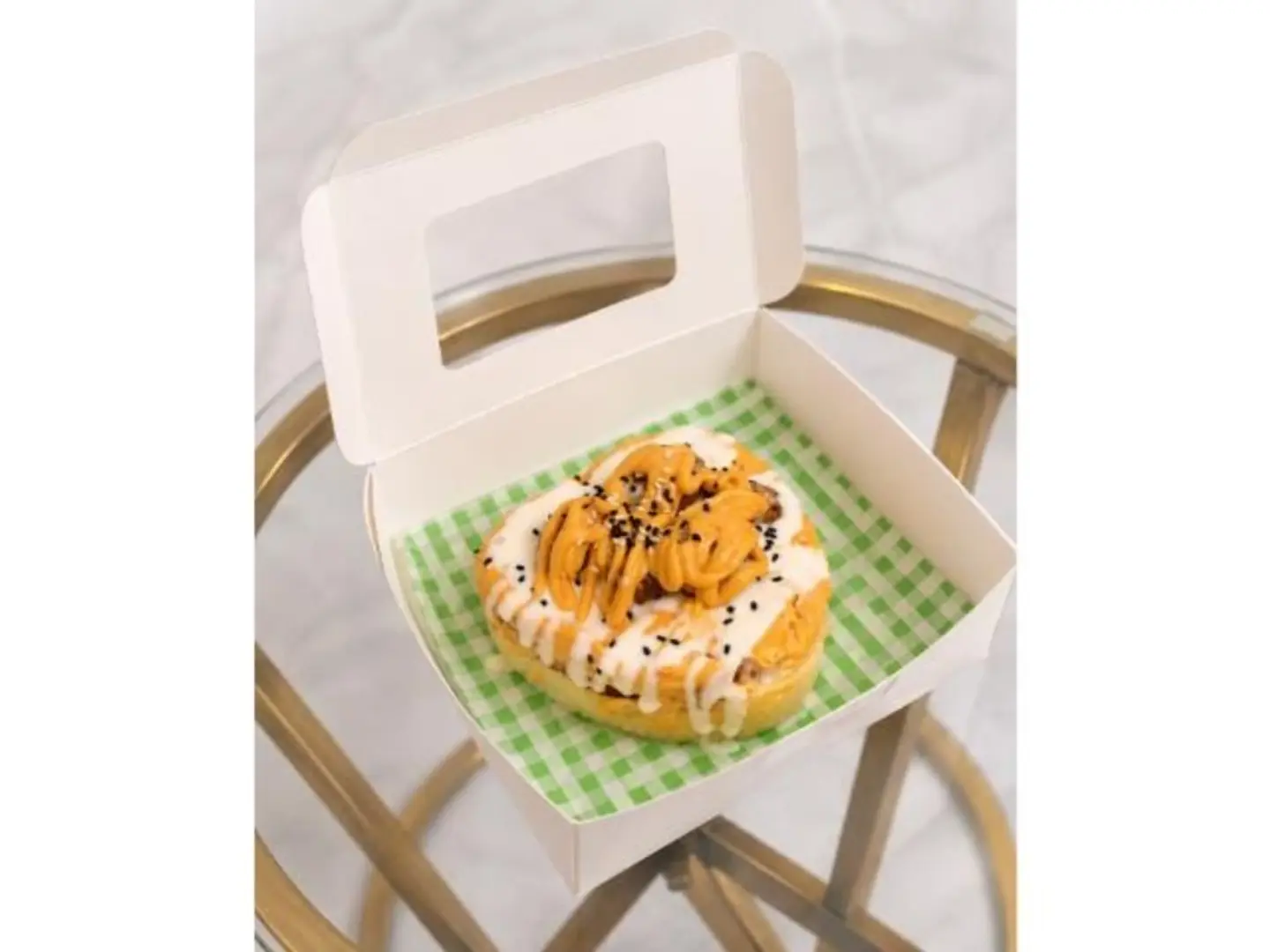 Small Shrimp Sushi Cake