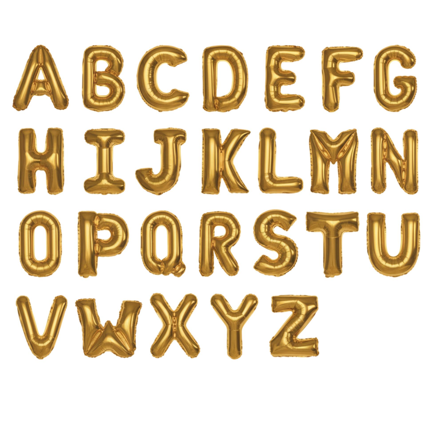 Large Gold Balloon Letter
