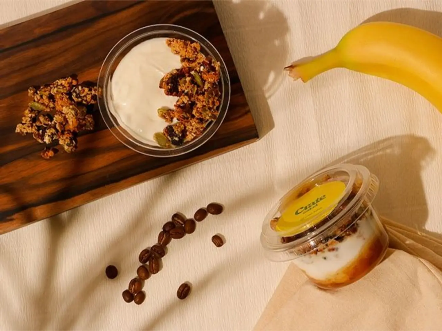 Banana Coffee Yoghurt Granola