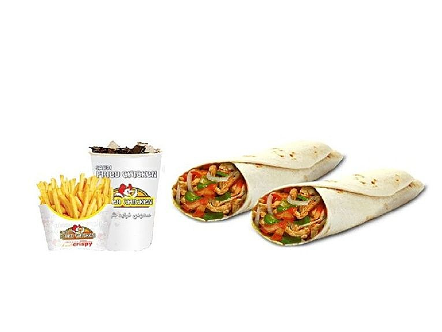 وجبة شيكن راب