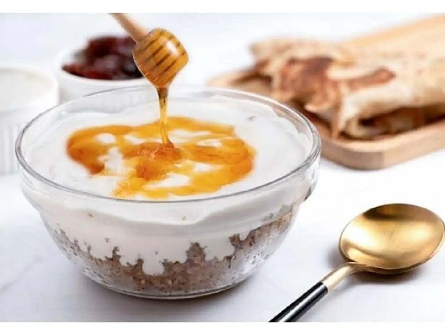 Arekah With Cream And Honey