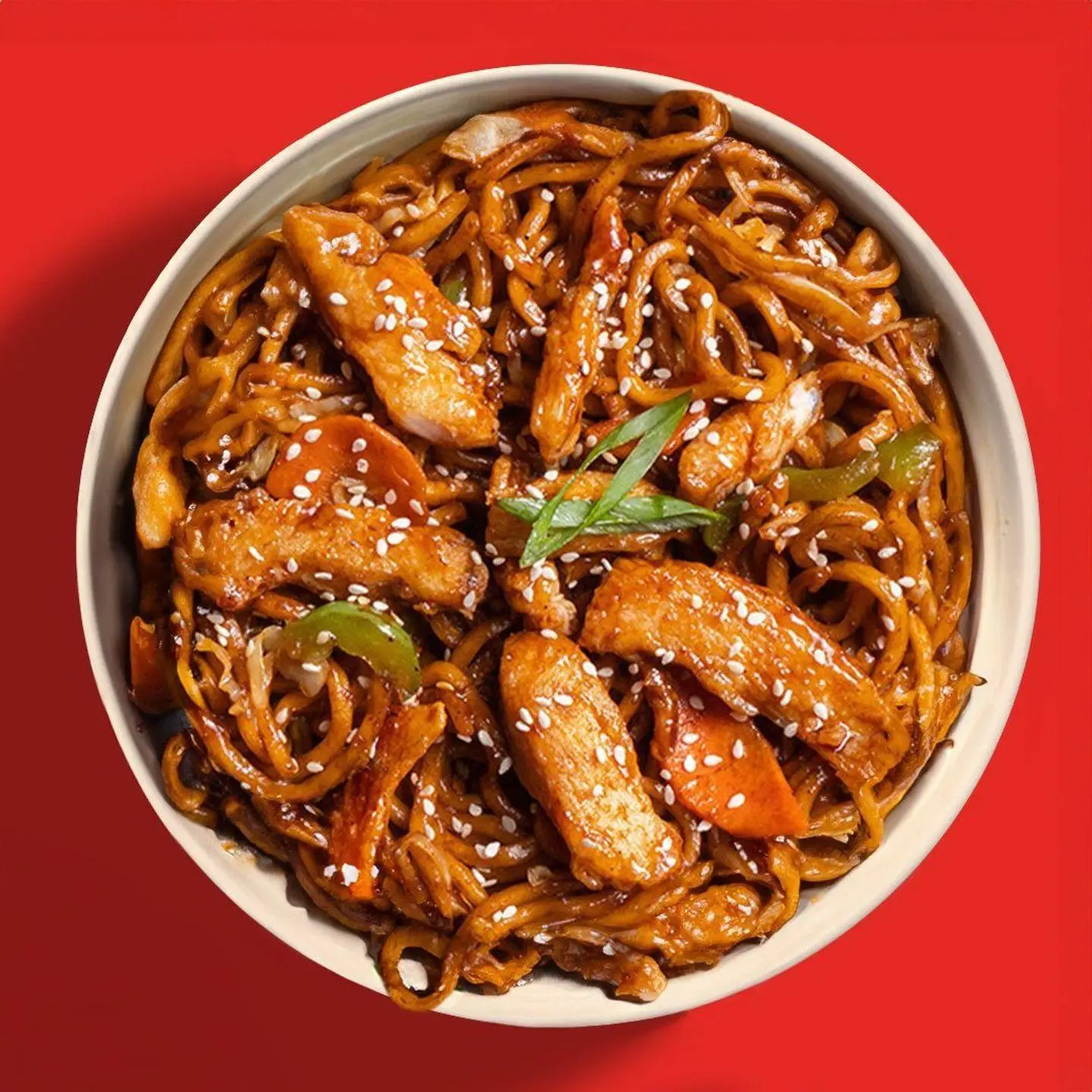 Singapore Chicken Noodles