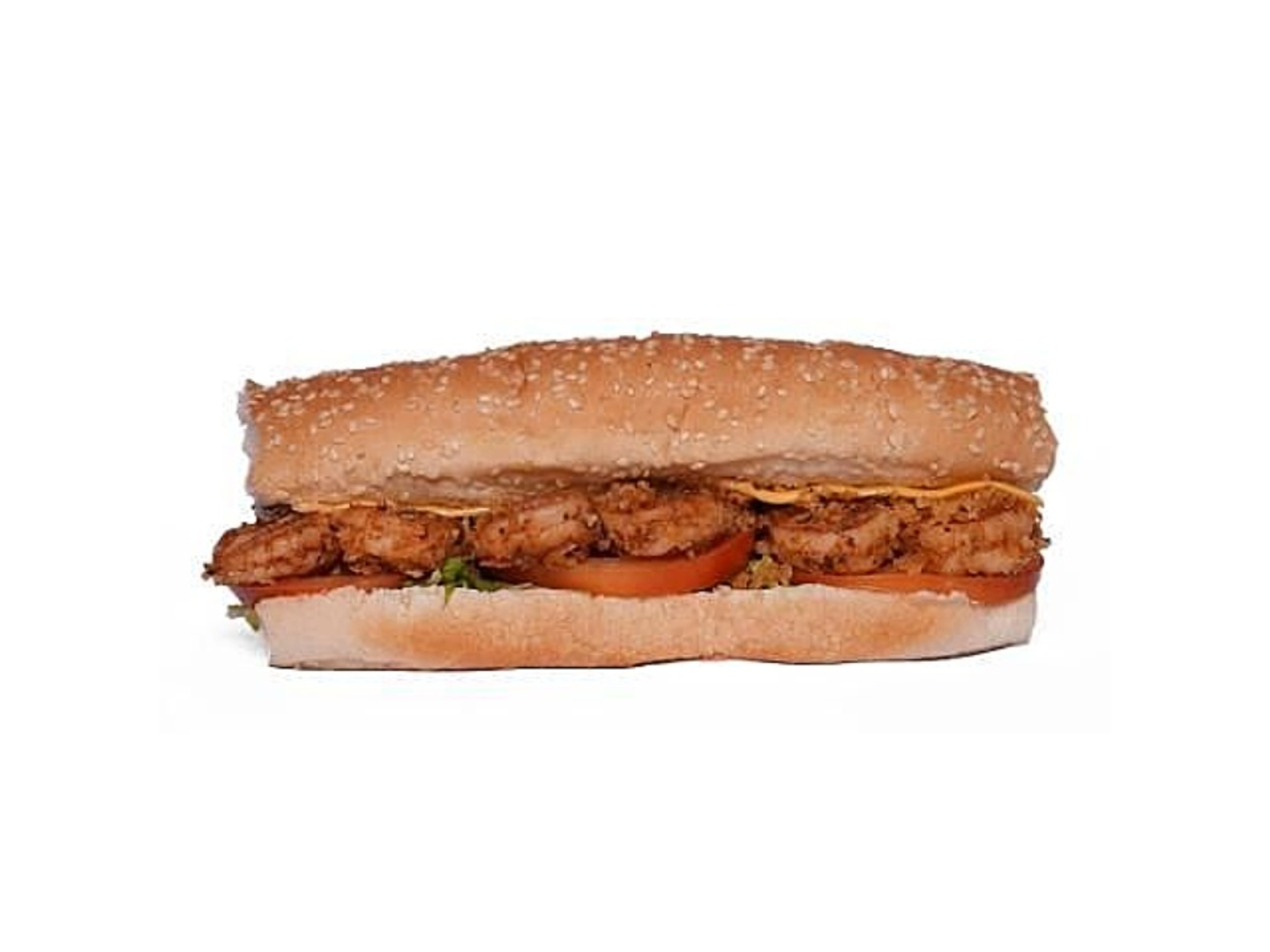 Shrimp Fatteh Sandwich