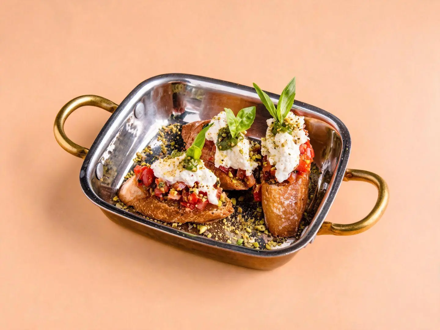Burrata Bruschetta