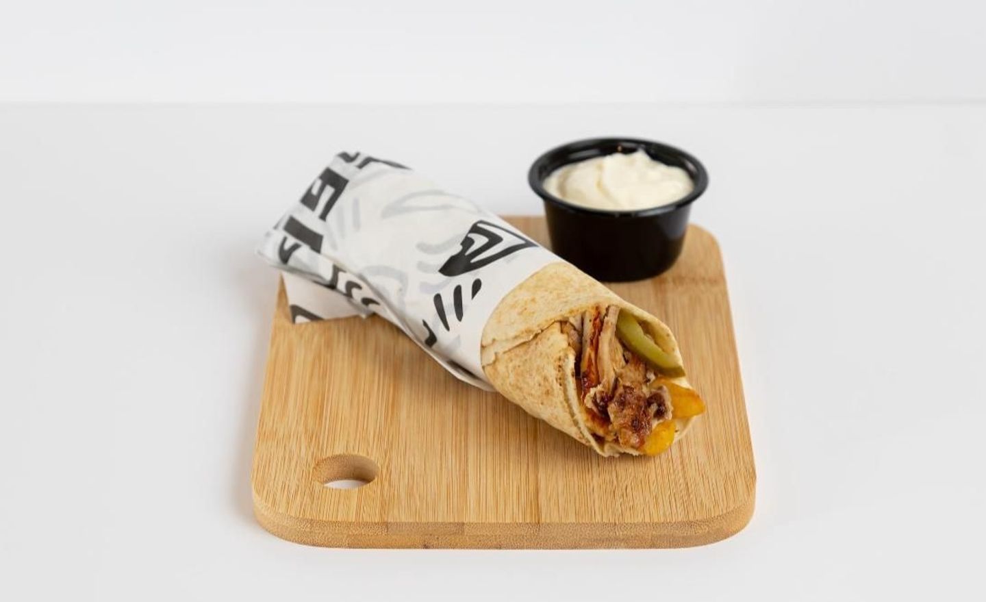Classic Chicken Shawarma - Arabic Bread