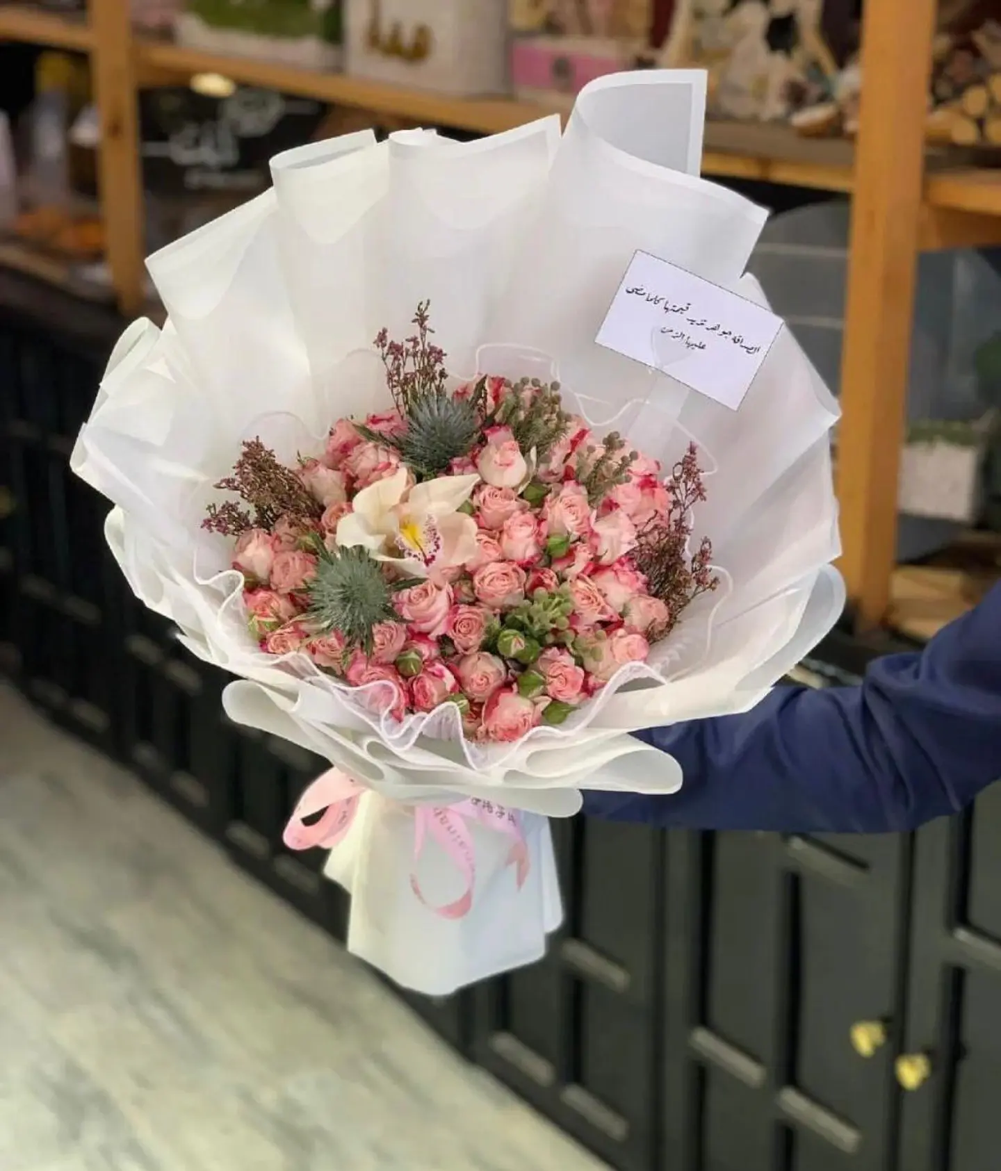 بوكيه ورد خزامى 45