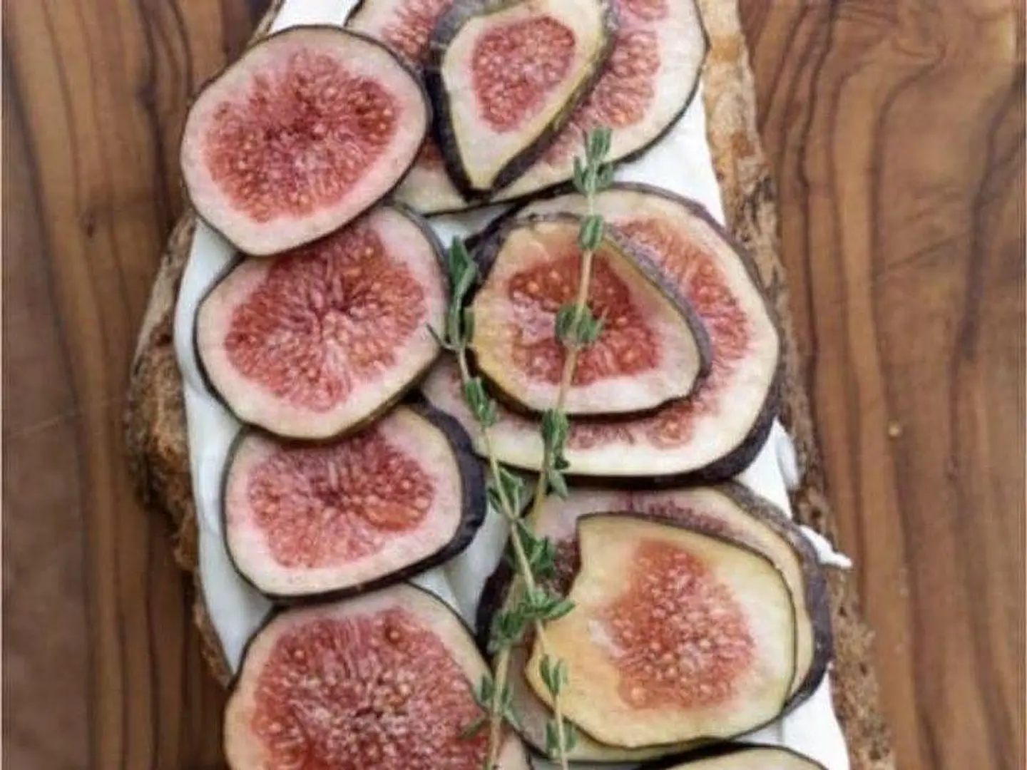 Sourdough Labneh With Figs