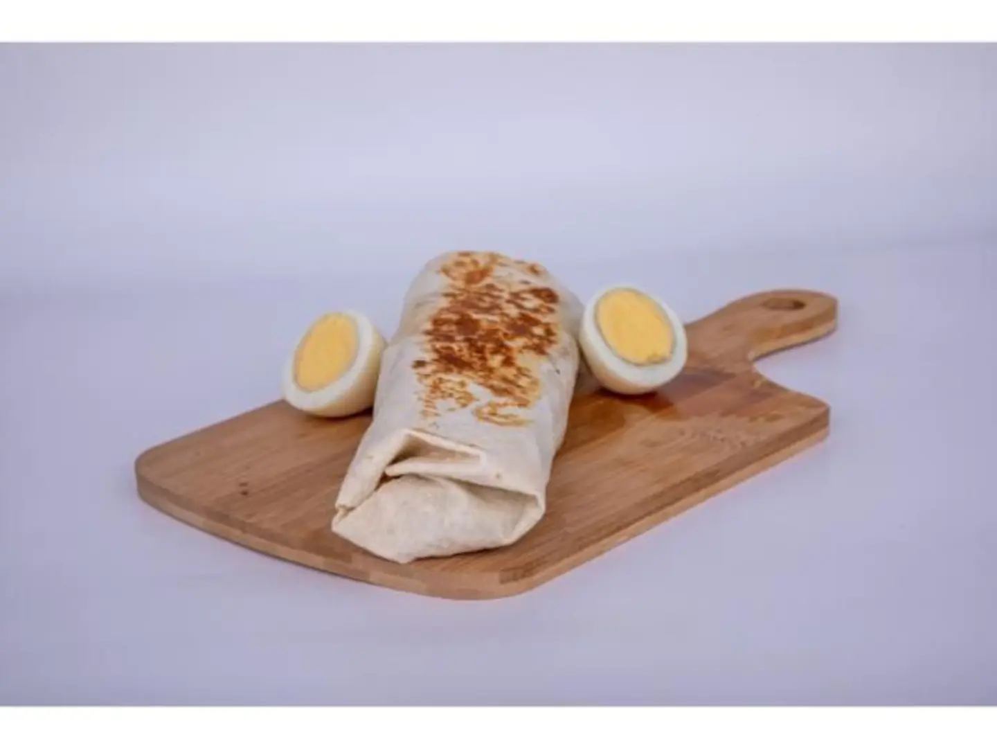 Falafel Saj Mixed With Hummus And Eggs